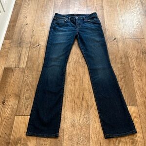 Joe’s Jeans “Trina” dark slim fit mini boot W 29